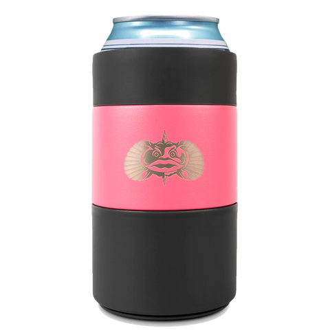TOADFISH-NON TIPPING CAN COOLER -PINK