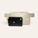 BELT BAG+WALLET SET-NATURAL BEIGE