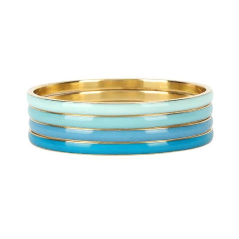 BUDHAGIRL BANGLES-KRISHNA-TURQUOISE SET 4