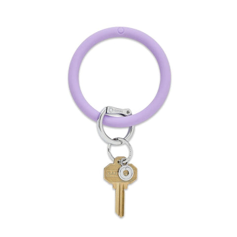 BIG O KEY RING-SILICONE-IN THE CABANA