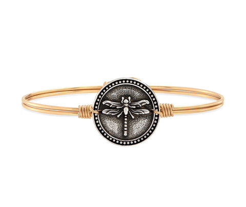 DRAGONFLY BRASS BANGLE SMALL