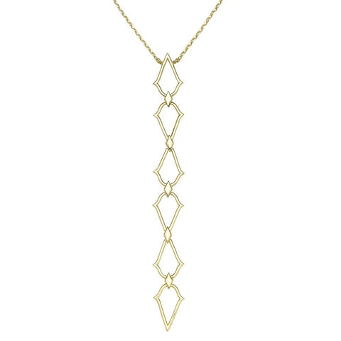 NECKLACE-SOUTHERN CHARM LARIAT GOLD